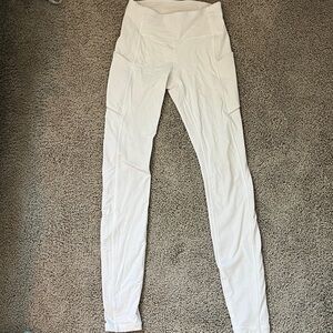 White Lululemon Leggings